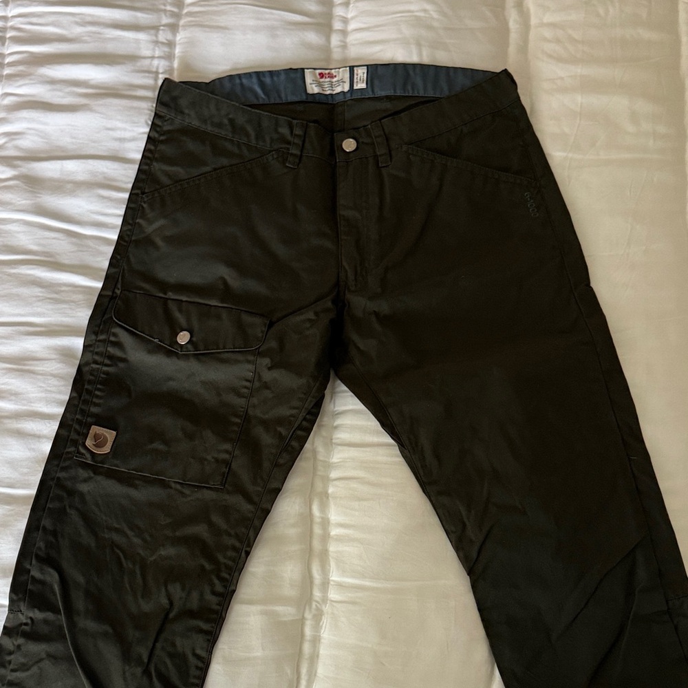 Fjallraven Dark Olive Cargo Pants